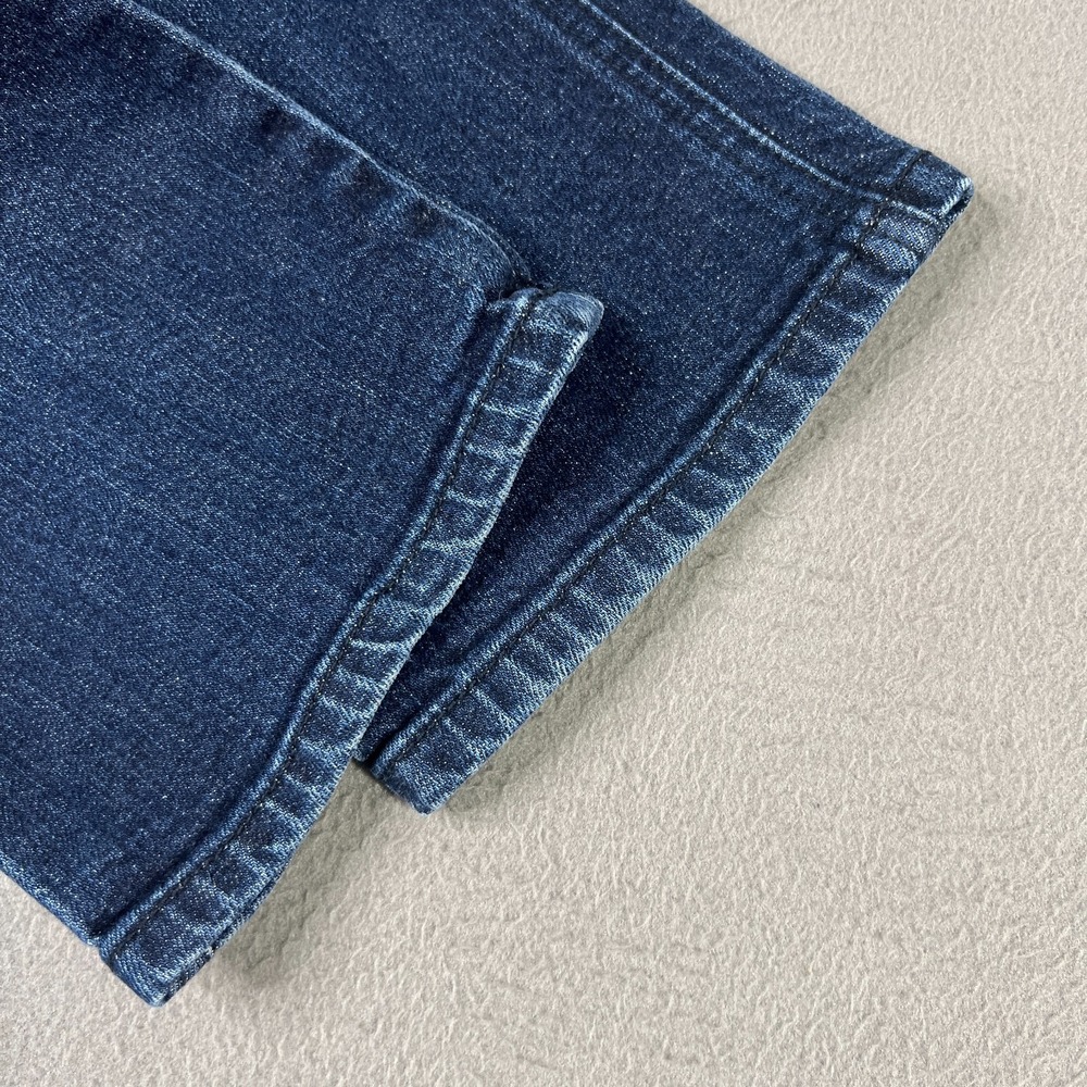 Lauren Jeans Ralph Lauren Womens Blue 8 (30x29.5) Slim Denim Wash Zip Pockets - Picture 10 of 11